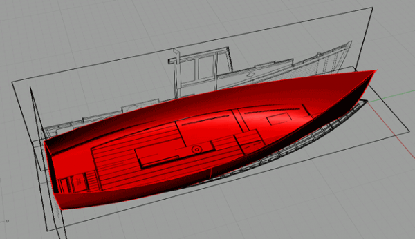 Maine Lobster Boat Model Plans