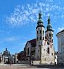 Historical architecture by Viator-1200px-church_of_st._andrew_and_convent_of_the_order_of_saint_clare-_54_grodzka_street-_old_town.jpg