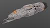 The Spaceship Rocinante from the show &quot;The Expanse&quot; - need some advice.-roci_front.jpg