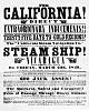 Mitshubishi Panama's Mule diorama-california-gold-rush-handbill.jpg