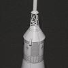 Saturn 1B and Saturn V, Sklej Model, scale 1/150-12.jpg