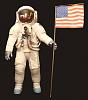 Life-Size Buzz and Neil (enlarged 1/4 Ken West &quot;Apollo Astronauts on the Moon&quot;)-pic2.jpg