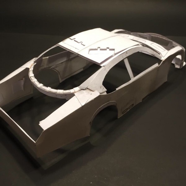 Paper and craft NASCAR
