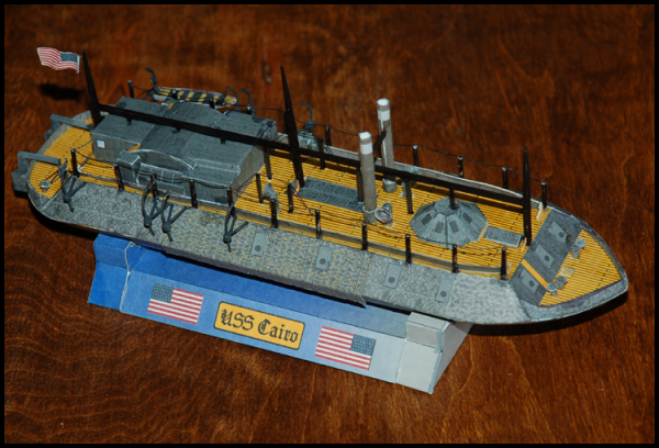 Scratch Built 1/250 USS Cairo