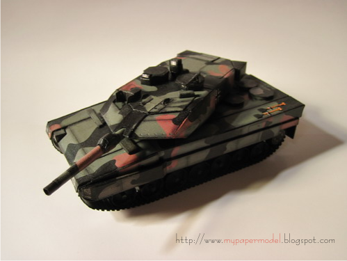 Leopard 2A6 Papercraft