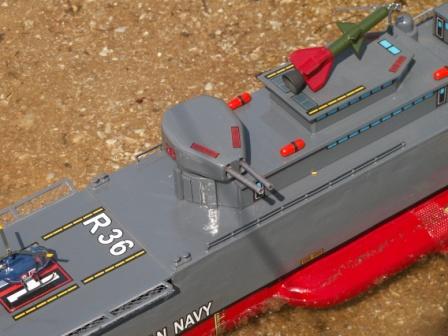 FULLY RC WAR SHIP FROM PAPER AND THERMOCOAL