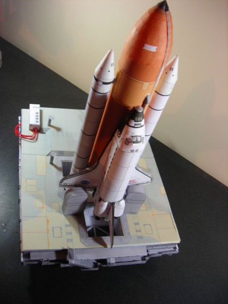 Space Shuttle and Mobile Launch Platform