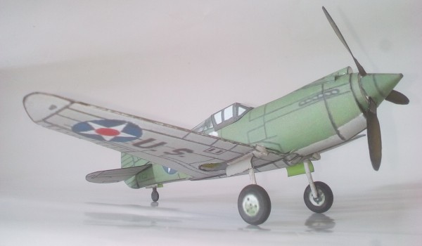 My repaint Curtiss P-40 FG