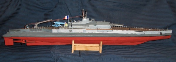 MNF Cruiser Submarine SURCOUF in 1:200 scale