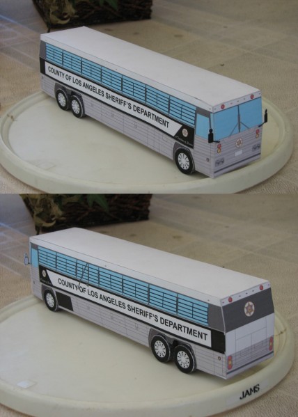 LASD Prisoner Bus