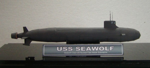 SSN Seawolf 1/700 scale