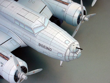 B-17 prototype model 299 detail